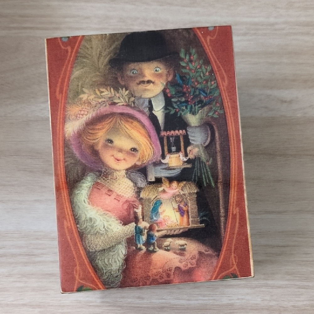 Deichert Vintage Music Box Wooden